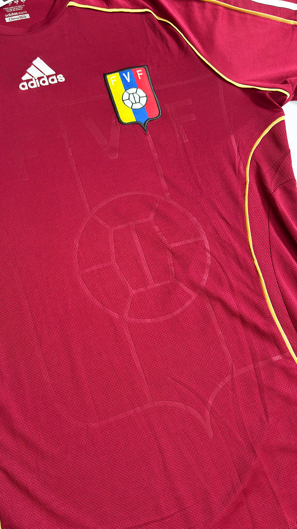 Miniatura: Camisa Venezuela 2008 - Grená s/ Nº