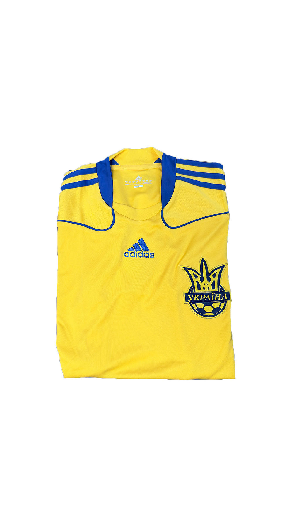 Miniatura: Camisa Ucrânia 2010 - Amarela s/ Nº
