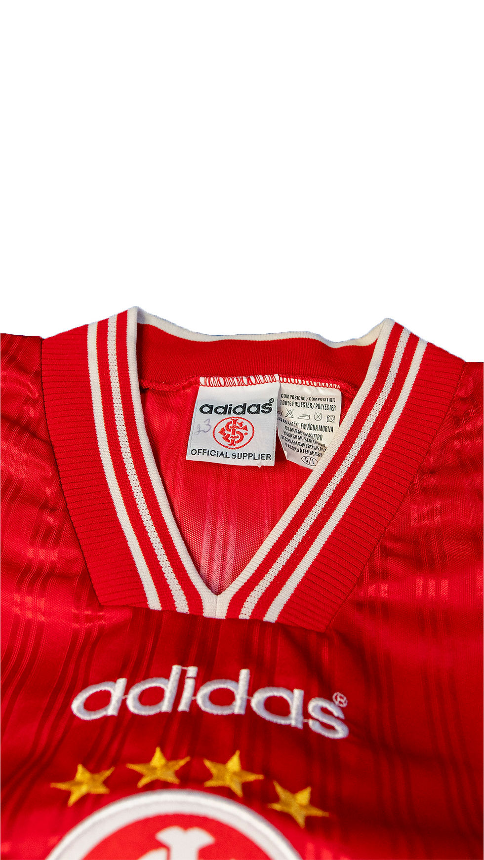 Miniatura: Camisa Internacional 1997 - Vermelha Nº 9