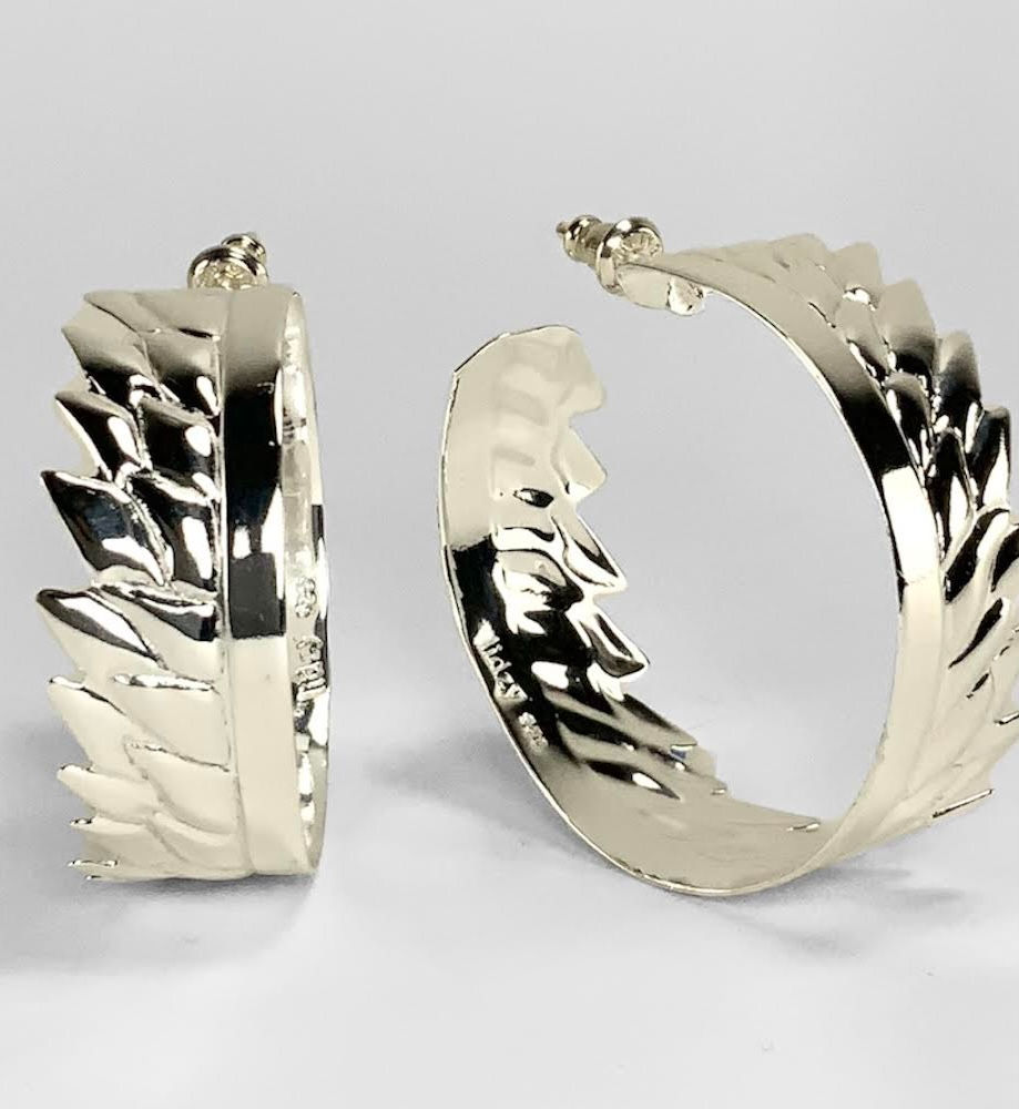 Thumbnail: Alita Hoops Silver