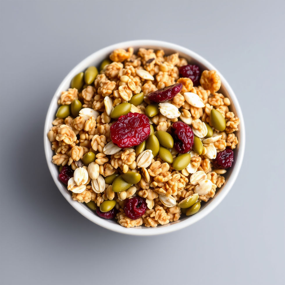 Homemade Chewy Granola Without Nuts