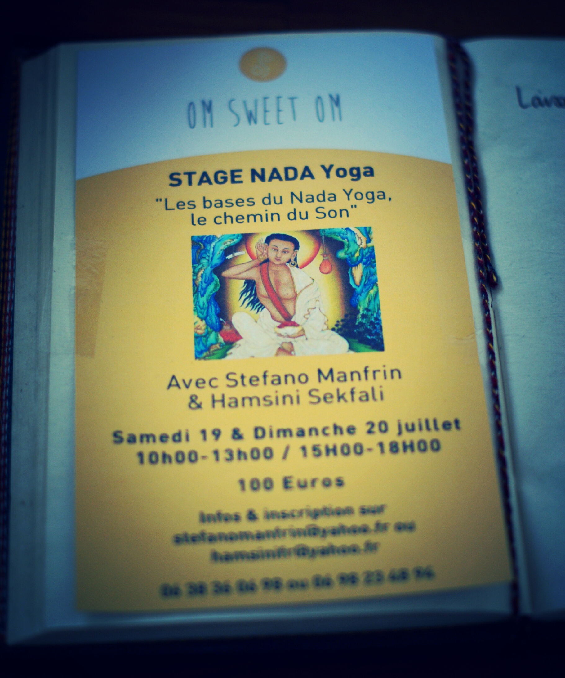 J’ai testé le Nada Yoga au studio Om