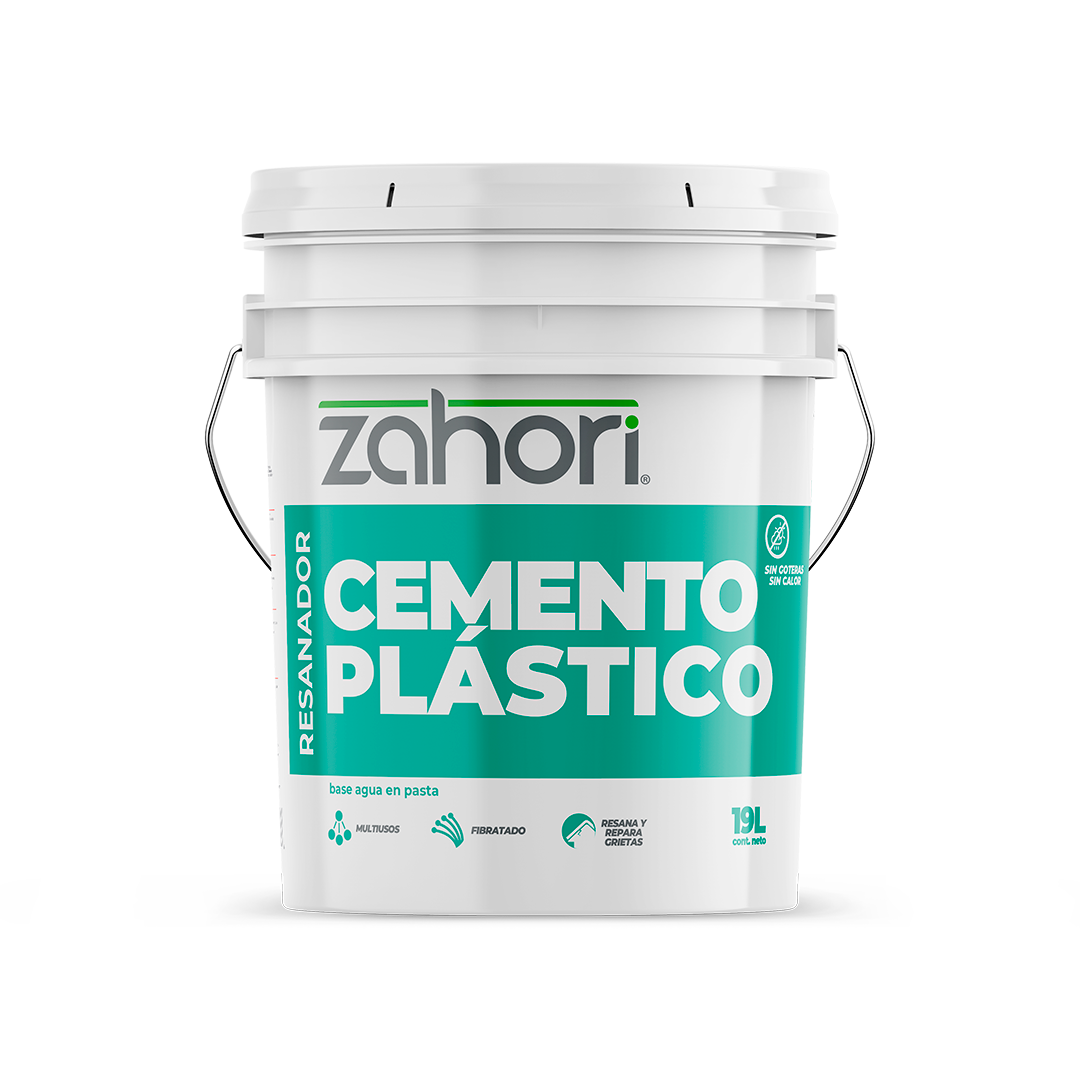 CEMENTO PLASTICO ACRILICO BLANCO 3.78 LTS