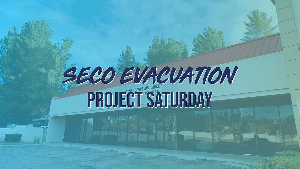 Seco Evacuation Project Saturday