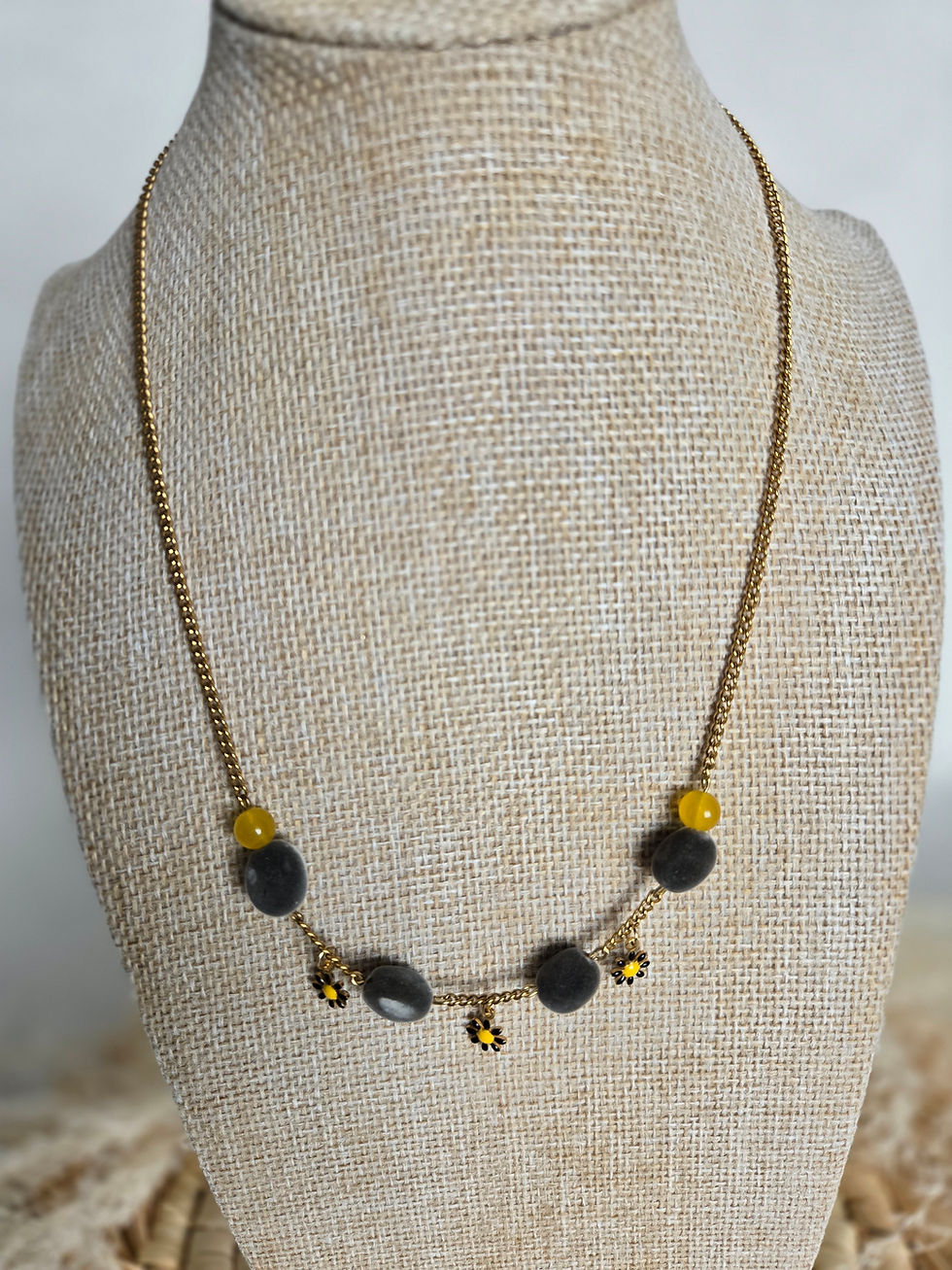 Miniature : Collier Maya velours