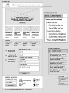 footer and overlay wireframe upscaled