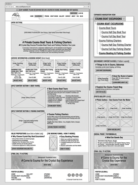homepage concept wireframe