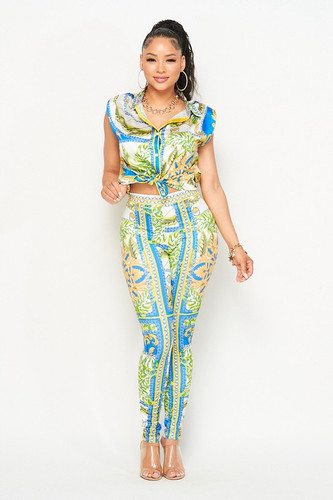 green emerald velvet dress The Miami Pant