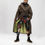 Thumbnail: Brown Chenille Scarf Coat