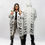 Thumbnail: Abstract Print Slit Coat