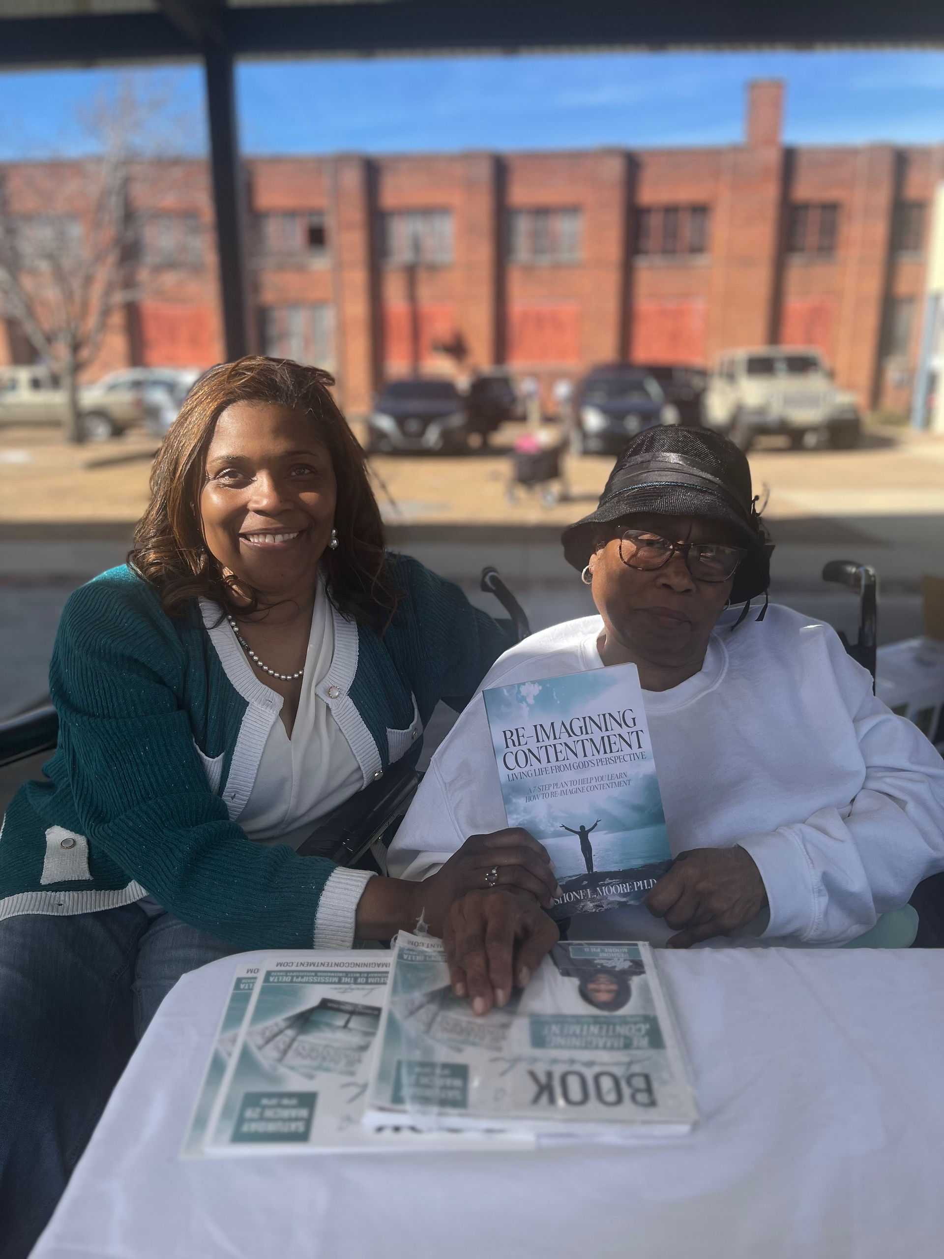 Re-Imagining Contentment Pop-Up Business Day Happy Customer