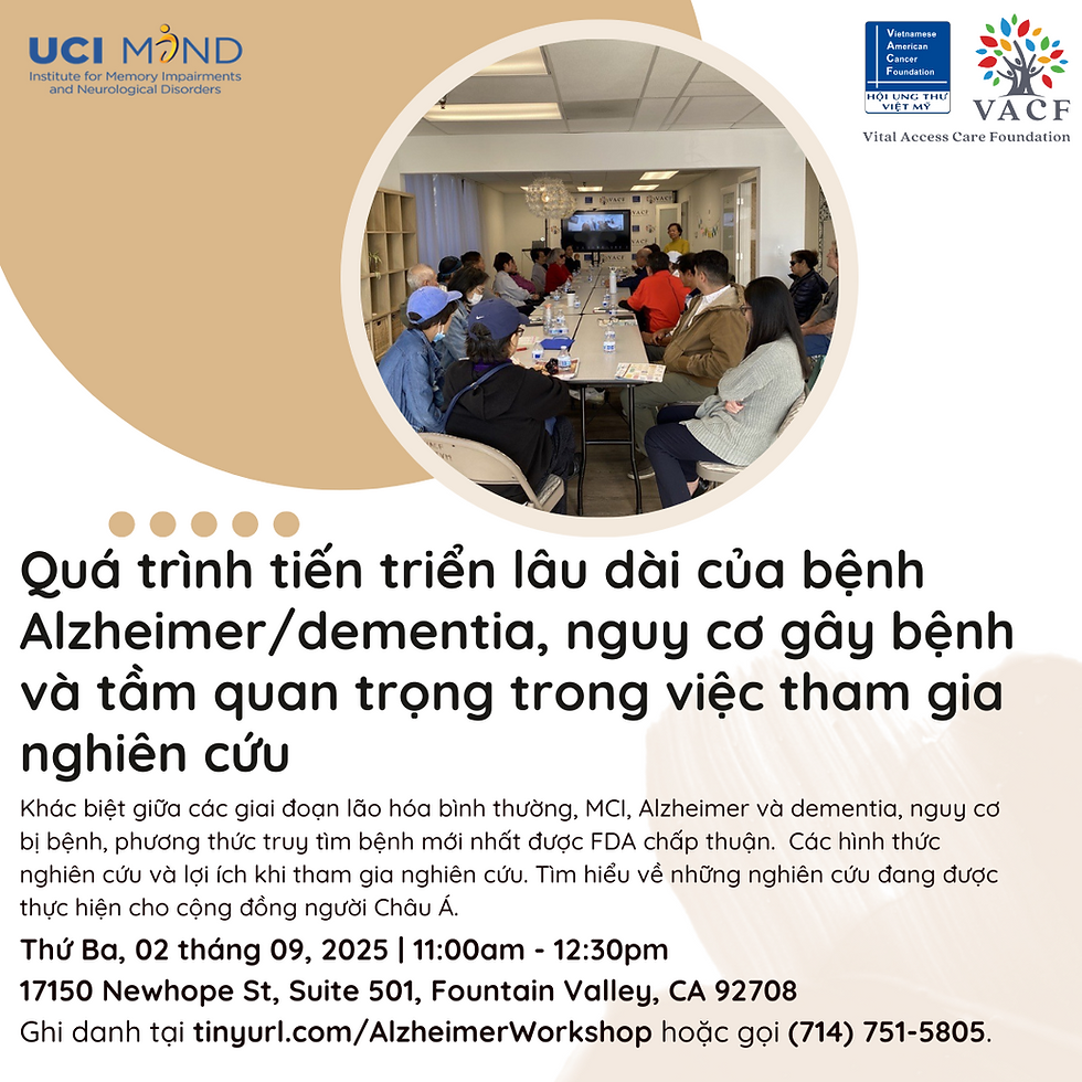 Bệnh Alzheimer & Dementia: Nguy Cơ Gây Bệnh & Nghiên Cứu