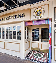 The front of the Beer & Loathing bar on Vine Street, Whangarei