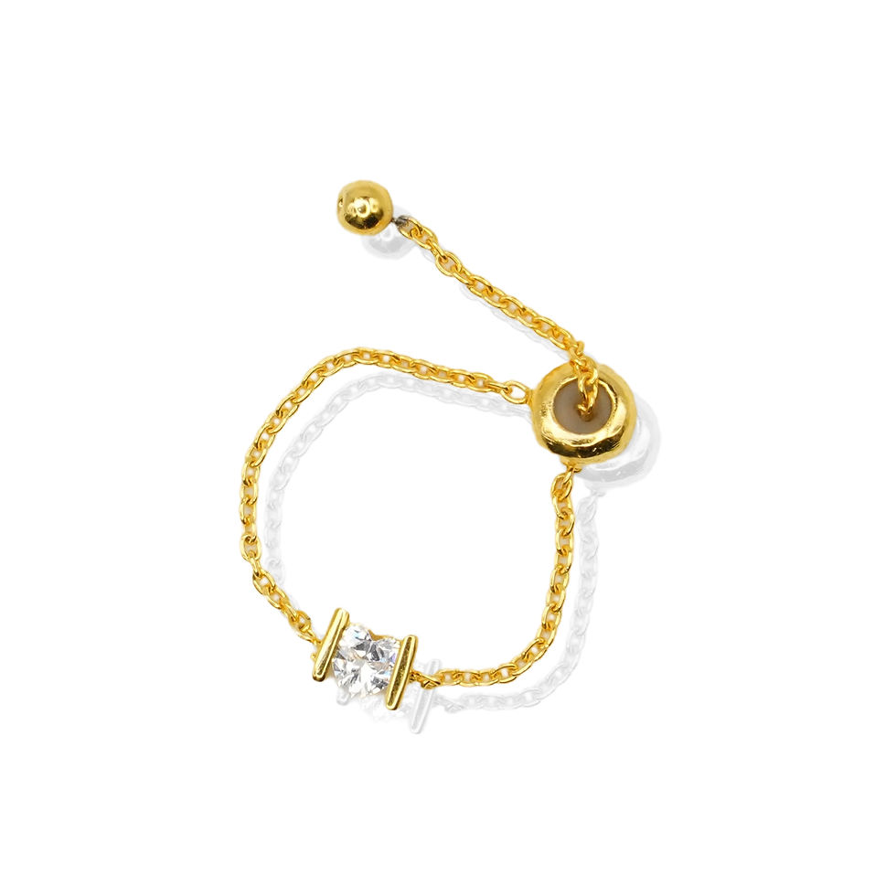 Adjustable Heart Ring