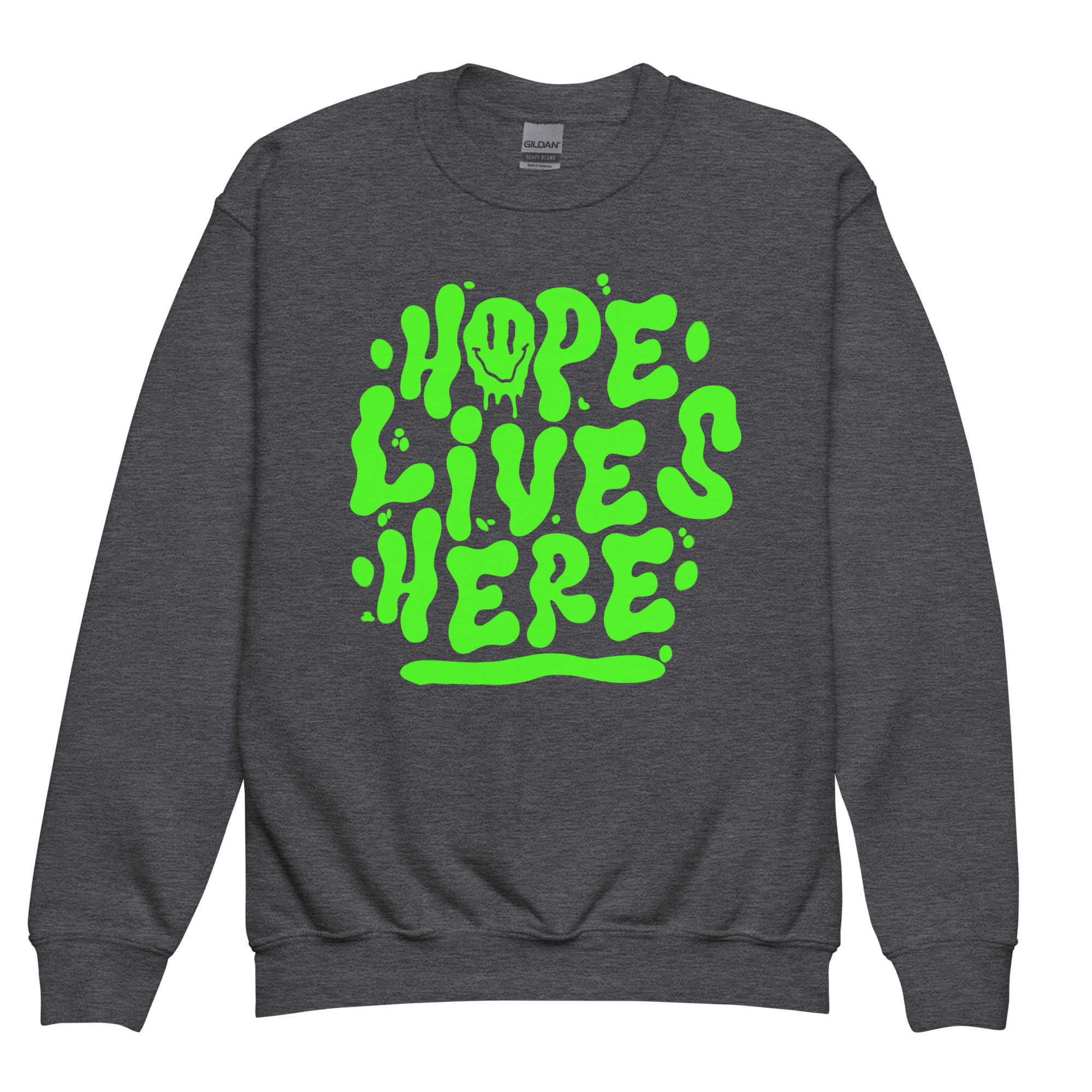 Hope Lives Here - Green | Youth Sized