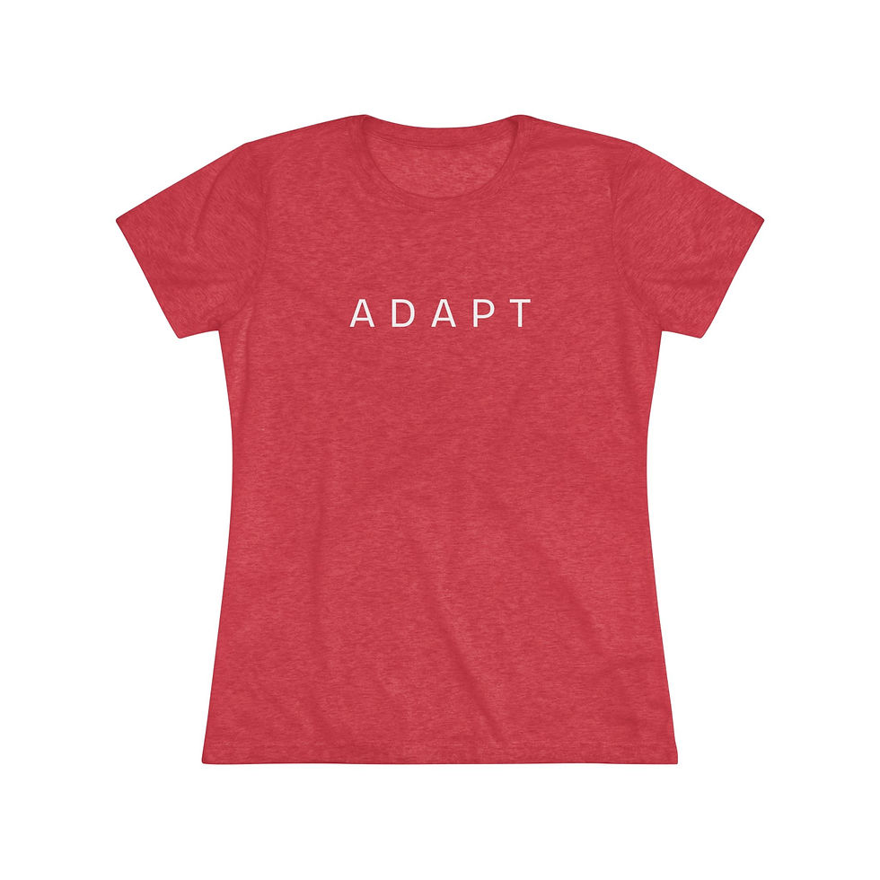 Thumbnail: Adapt & Rebuild Women’s Tee