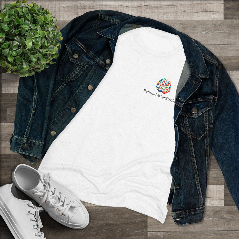 Thumbnail: RebuildAfterStroke Colored Women's Tee