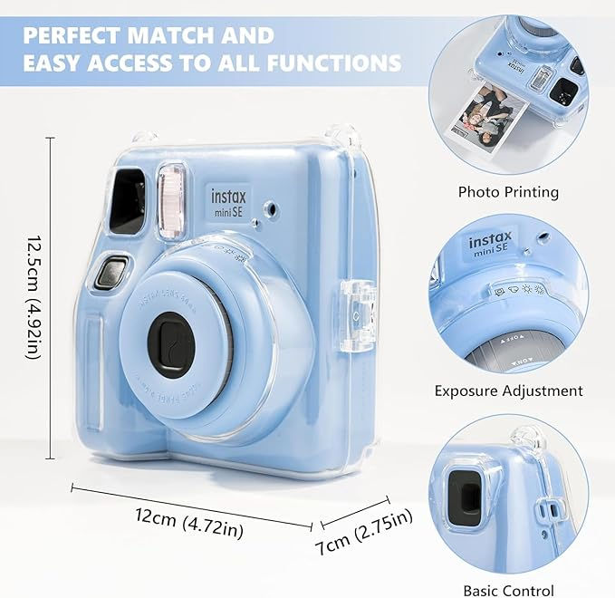 Thumbnail: O Ozone Clear Case for Fujifilm Instax Mini SE