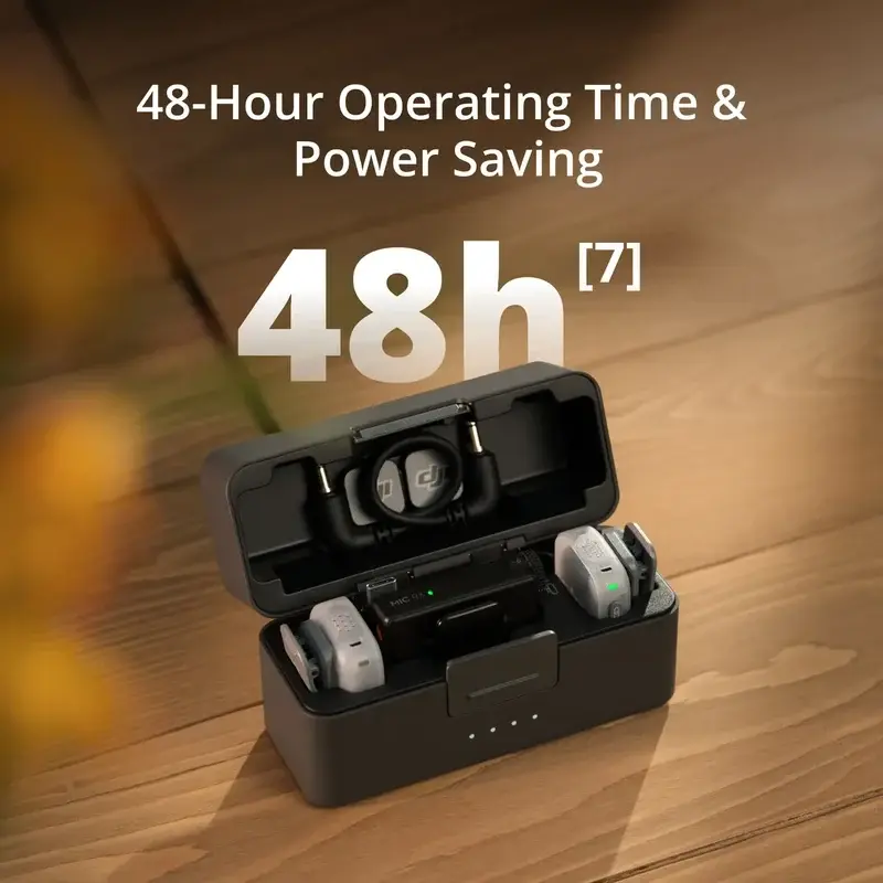 Thumbnail: DJI Mic Mini 2 Wireless Microphone – 2 TX + 1 RX + Charging Case