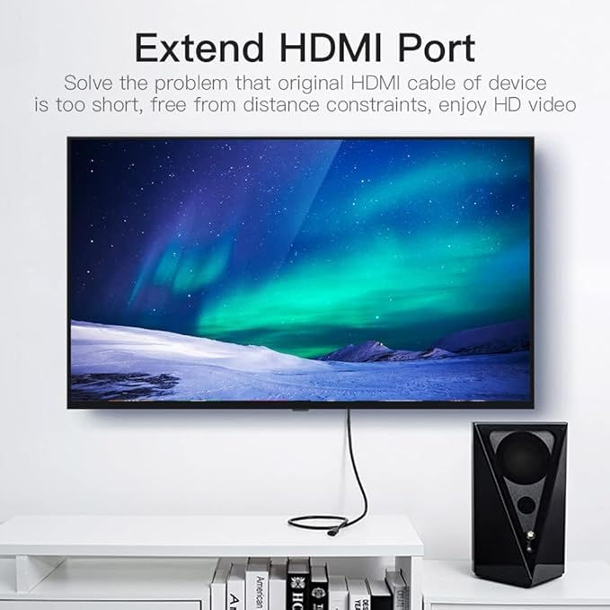 Thumbnail: VENTION 4K HDMI Extension Cable – Male to Female (1M)