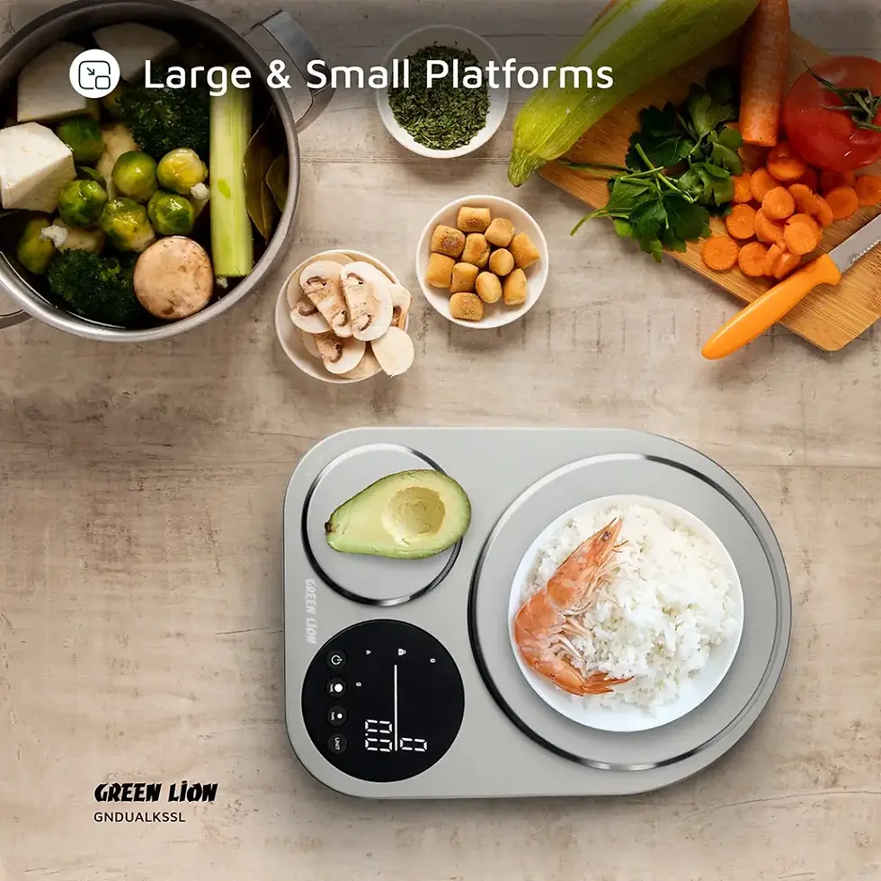 Thumbnail: Green Lion Dual Kitchen Scale