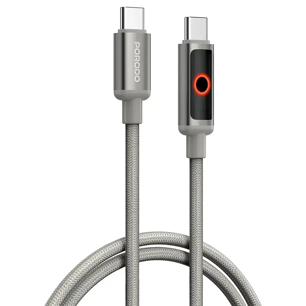 Porodo ChargeLite USB-C to USB-C High-Speed Charging Cable