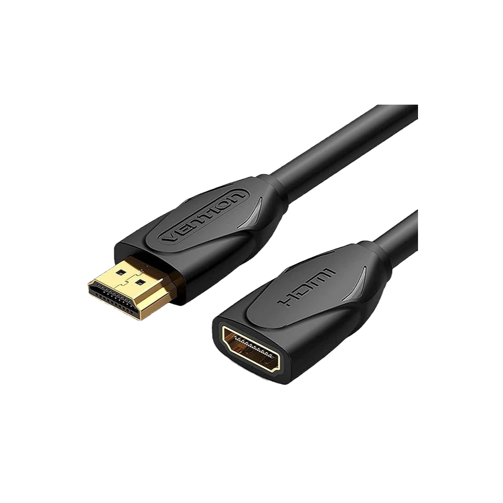 VENTION 4K HDMI Extension Cable – Male to Female (1M)
