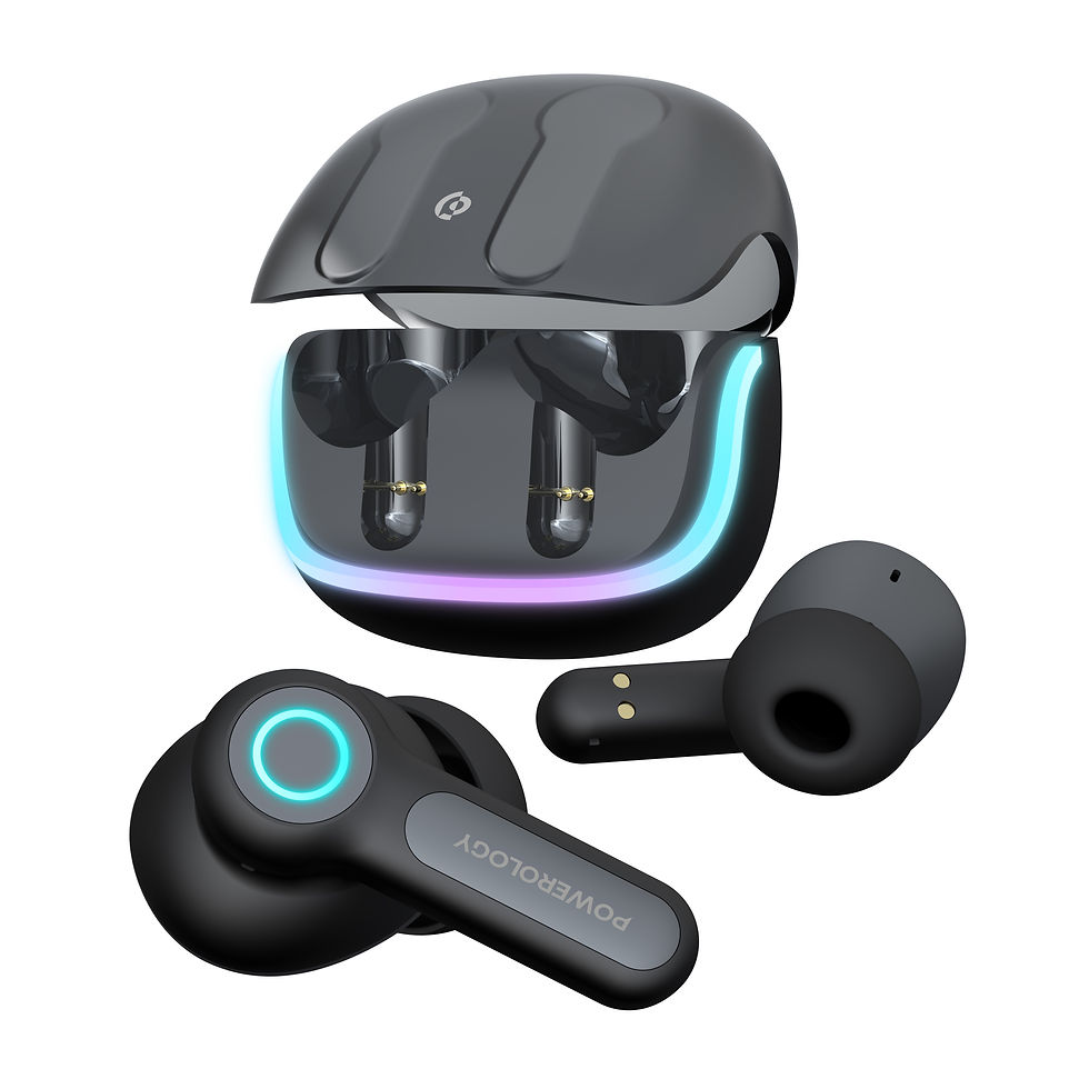 Powerology Quad ENC True- Wireless Buds