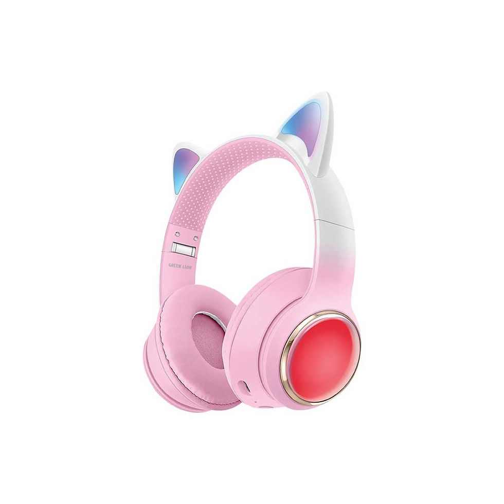 Green Lion GL-400 Kids Wireless Head Phone Pink