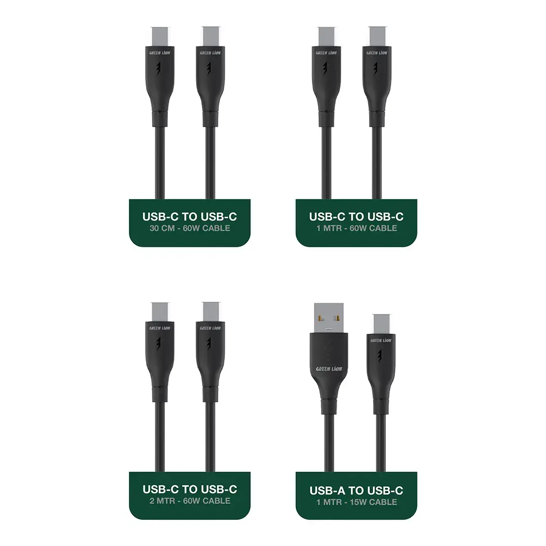 Green Lion 4 in 1 Cable Combo All-In-One Kit