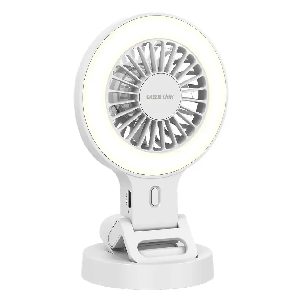 Thumbnail: Green Lion Air Glow Clip-On Rechargeable Fan