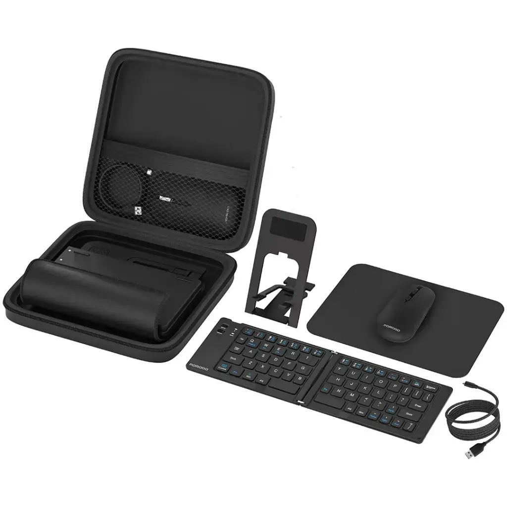 Porodo 6-in-1 Keyboard & Mouse Set