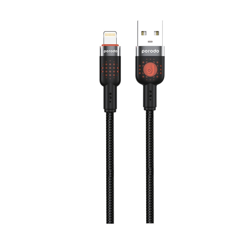 Porodo Braided Cable USB-A to Lightning