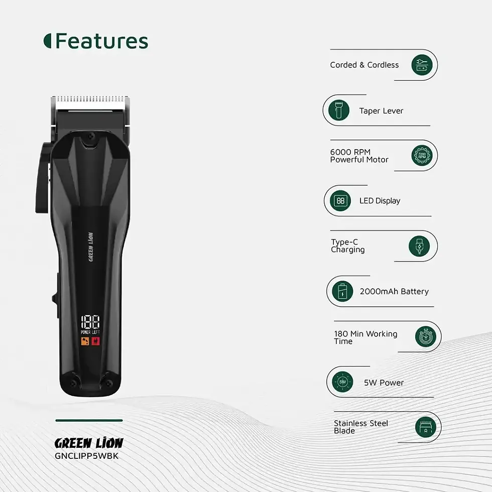Thumbnail: Green Lion Clip Pro Professional Hair Clipper