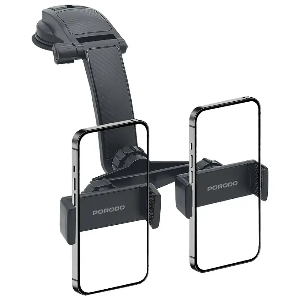 Porodo 360° Rotatable Car Phone Holder