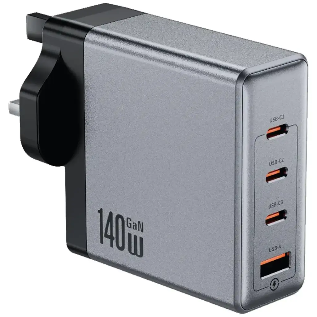 Green Lion GaN Premium Wall Charger – 140W