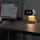 Thumbnail: Green Lion Bedside Clock with Wireless Charger