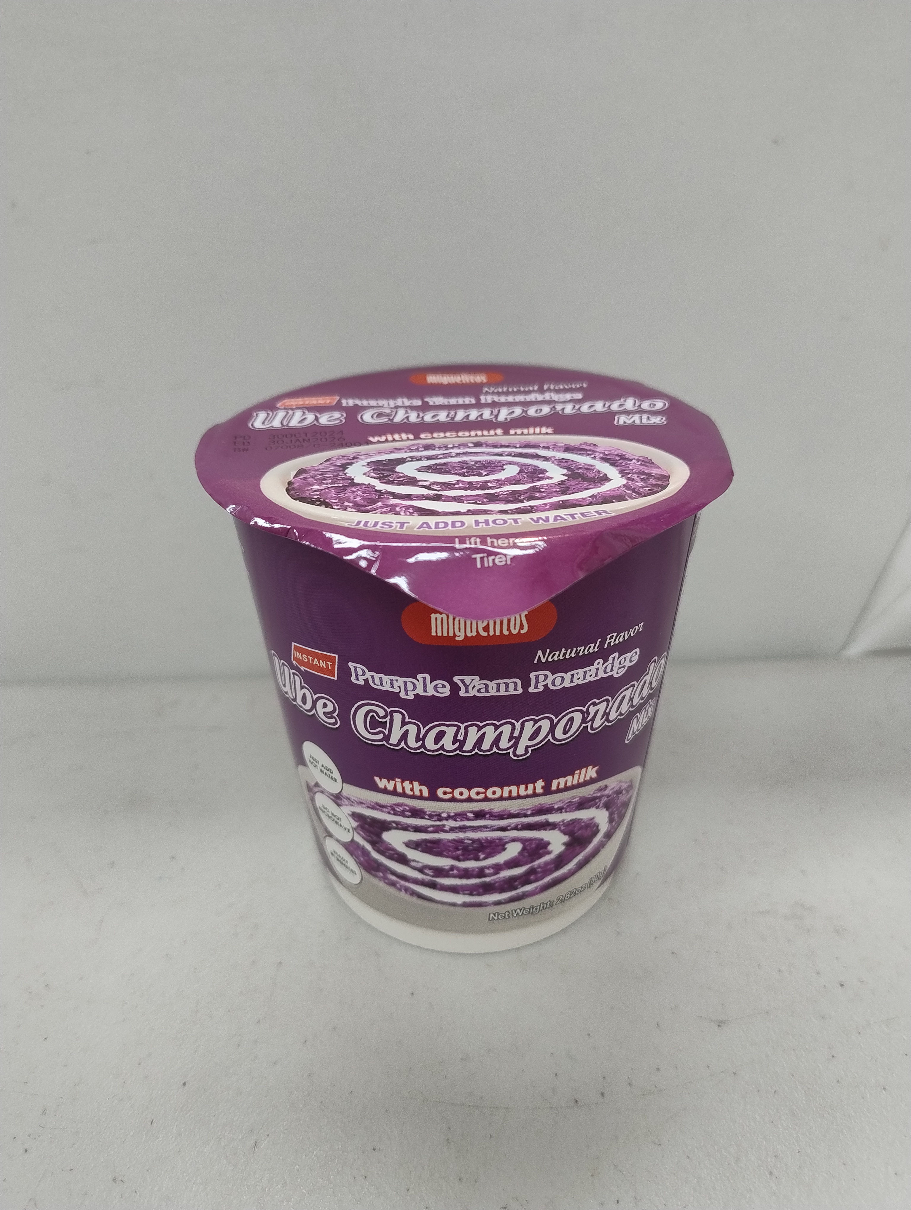 Miguelitos Ube Champorado 85g