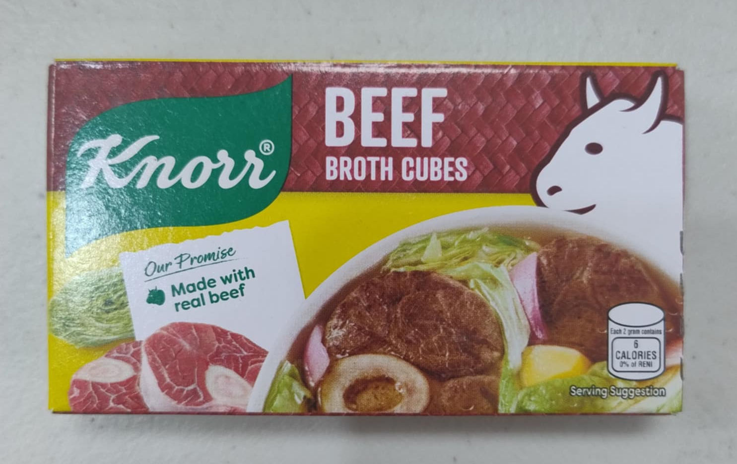 Knorr Beef Cubes 60g