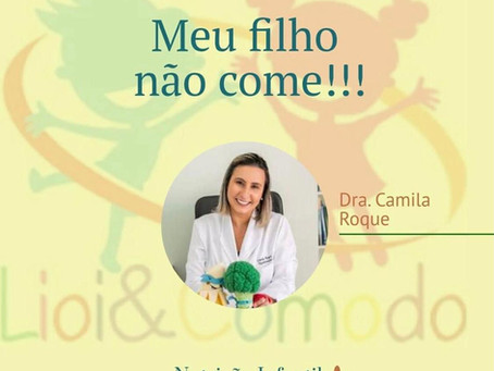 Meu filho não come!!!