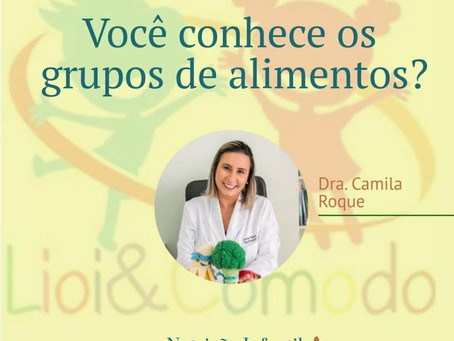 Você conhece os grupos de alimentos?!