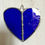 Thumbnail: Handmade stained glass heart (large)