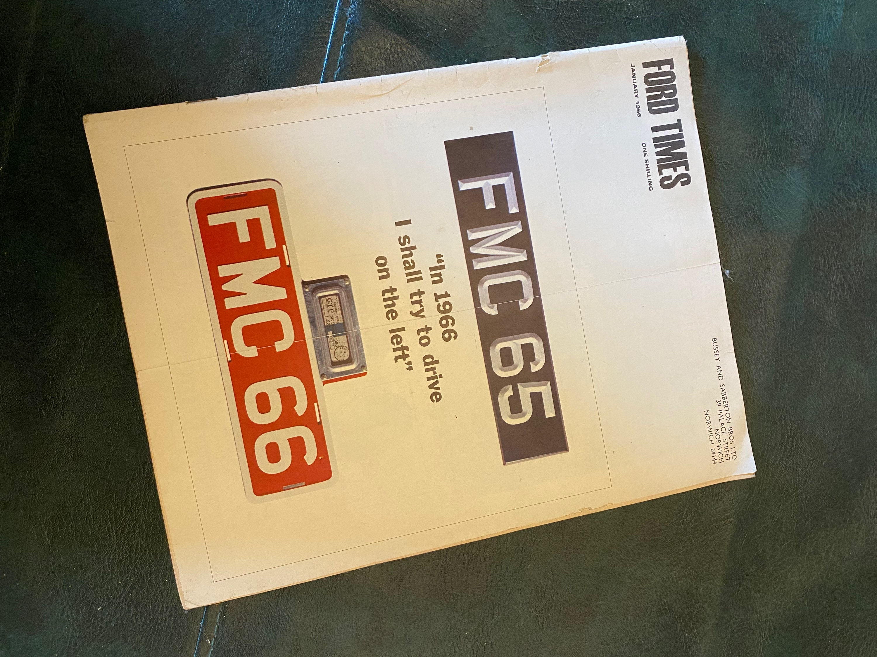 Ford Times - Jan 1966