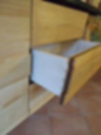 Schubkästen aus Ahorn
