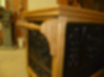 mit alten Ofenplatten