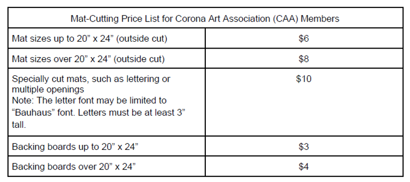 Table of Mat-Cutting Price List.png