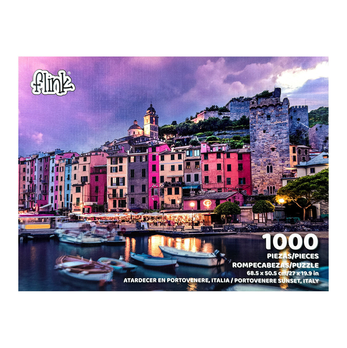Rompecabezas Atardecer en Portovenere 1000 Piezas