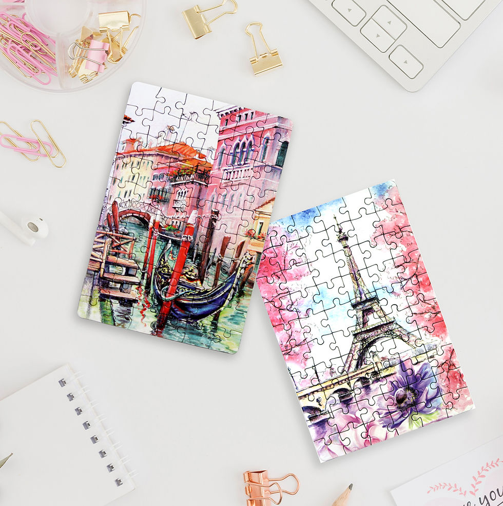 Miniatura: Arma El Reto 4 Rompecabezas Postal