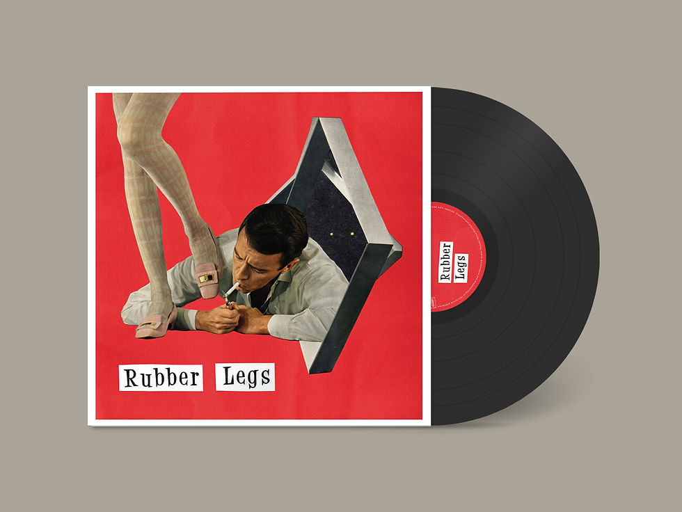 Miniature : RUBBER LEGS "S/T" LP - PREORDER - SORTIE LE 19 JUIN !!!