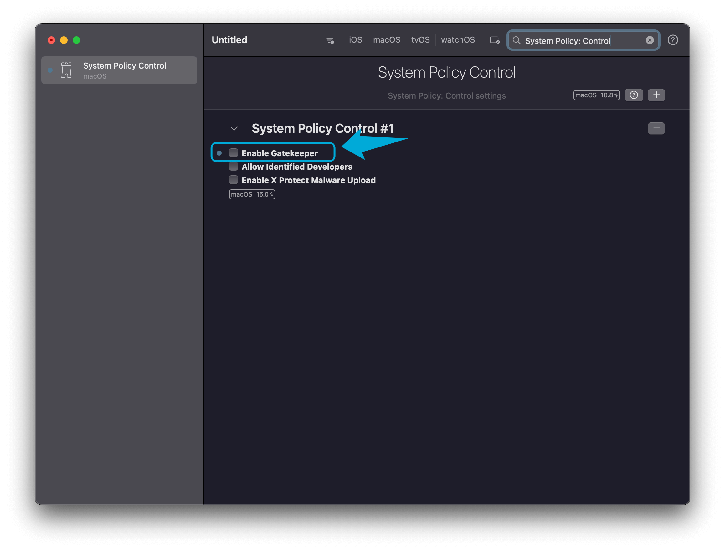 macOS Sequoia 15 启用允许“任何来源”